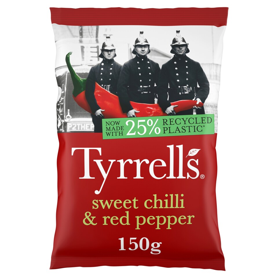 image 1 of Tyrrells Crisps Sweet Chilli & Red Pepper Crisps 150G