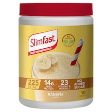SlimFast Meal Replacement Shake Powder - Banana Flavour 365g