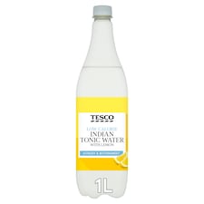 Tesco Low Calorie Indian Tonic Water With Lemon 1Lt