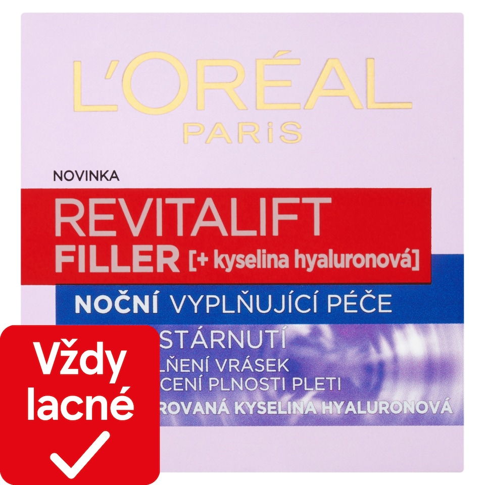 L'Oréal Paris Revitalift Filler night cream, 50 ml