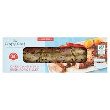 The Crafty Chef Gar/Hrb Irish Pork Fillet 545G
