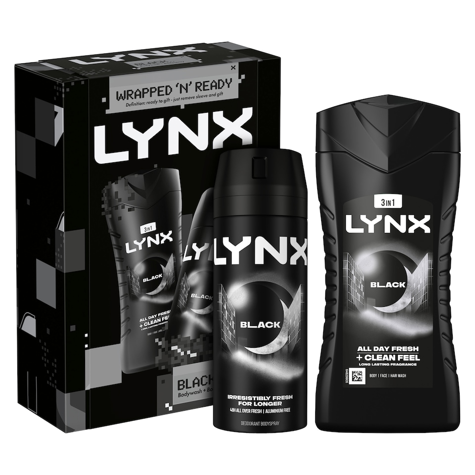 image 1 of Lynx Black Duo Gift Set