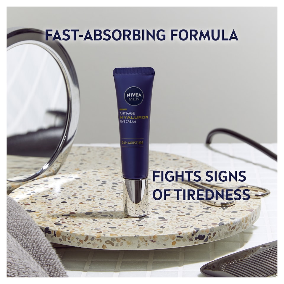 image 1 of NIVEA MEN Anti-Age Hyaluron Eye Cream 15ml