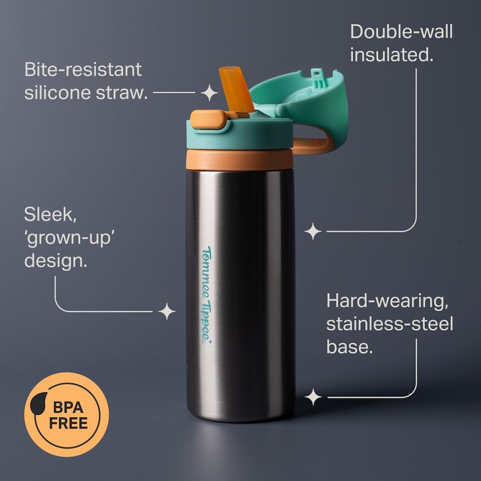 image 1 of TOMMEE TIPPEE ON THE GO FLASK INSULATED 24M+ 500ML