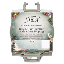 Tesco Finest Blue Stilton Terrine with Port Topping 80g