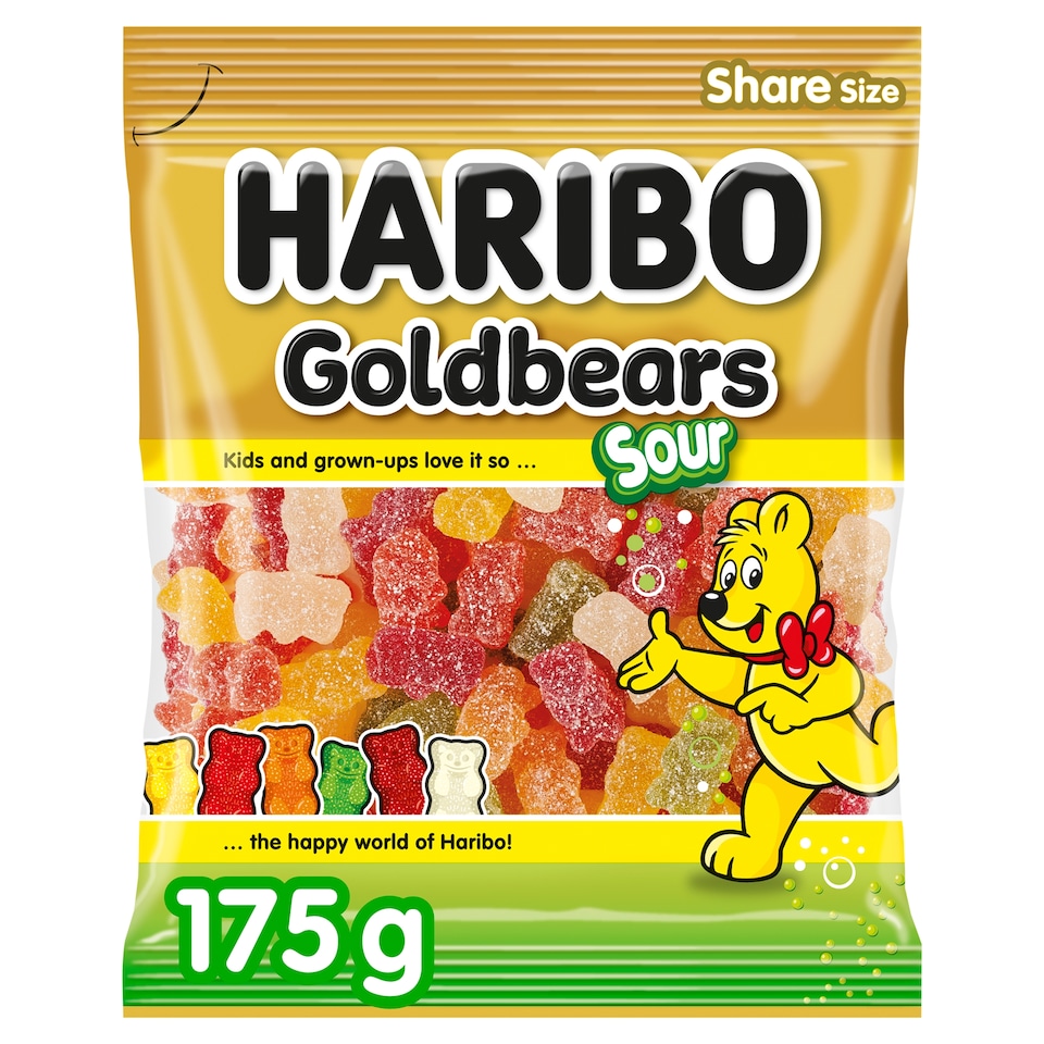 HARIBO Sour Goldbears 175g