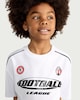 image 1 of F&F Boys Pure Cotton Football League T-Shirt in White