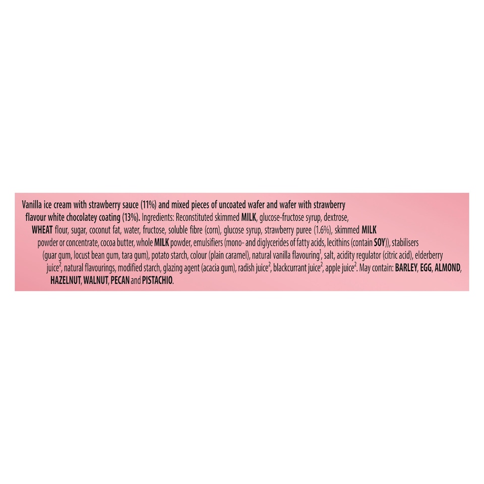 image 1 of Carte Dor Strawberry Sundae Ice Cream Tub 750ml