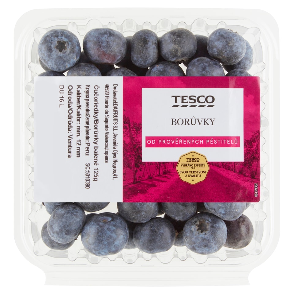 Tesco Blueberries 125g
