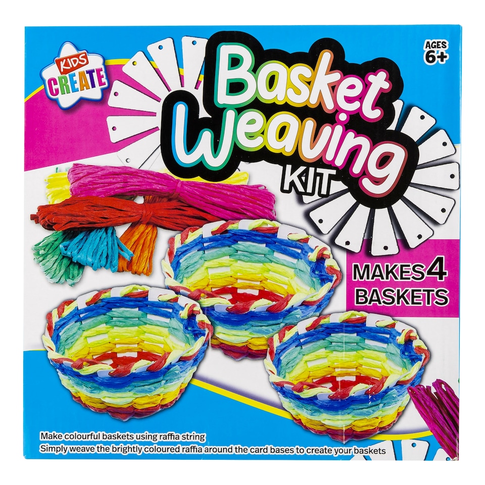 Kids Create Basket Weaving