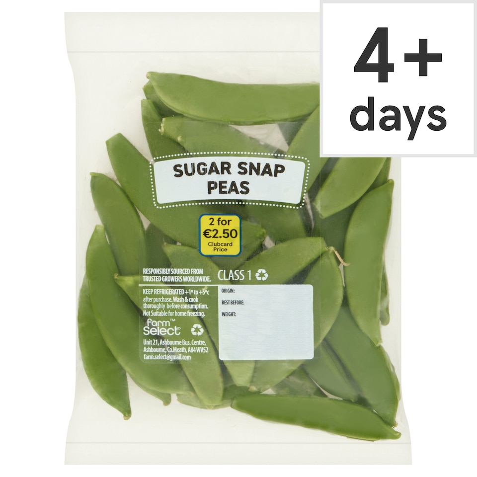 Farm Select Sugar Snap Peas 90g