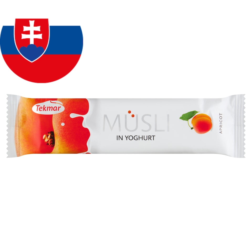 image 1 of Tekmar Muesli Bar with Apricot in Glaze with Yoghurt 30 g