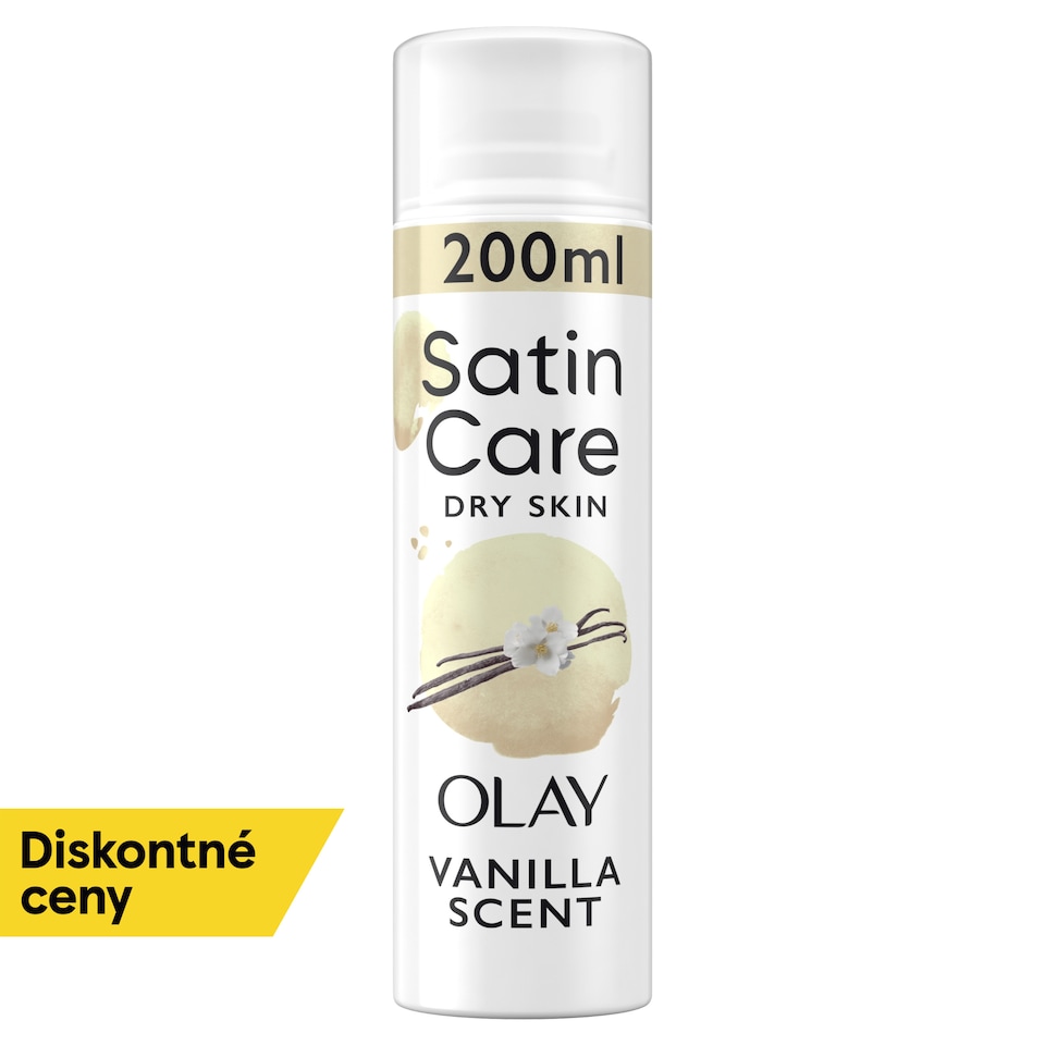 obrázok 1 z Dámsky gél na holenie Gillette Satin Care, Vanilla Scent with Olay, 200 ml