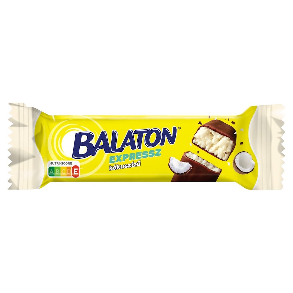 Balaton Expressz kakaós tejbevonóval mártott kókuszos szelet 35 g