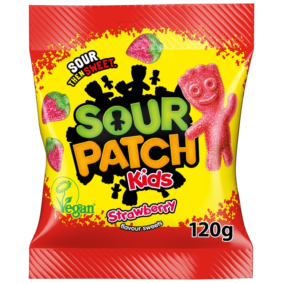 Sour Patch Kids Strawberry Flavour Sweets 120G