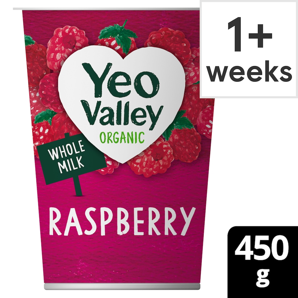 image 1 of Yeo Valley Raspberry Yogurt 450G