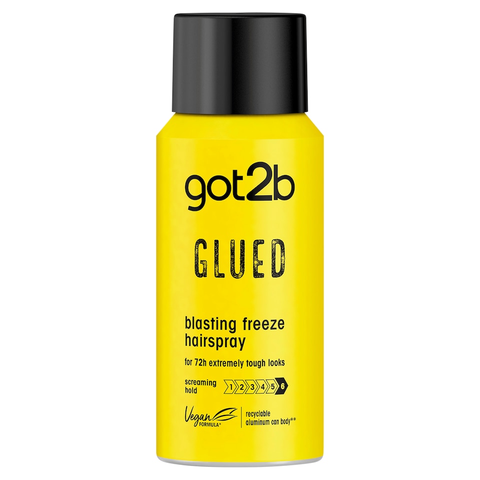 image 1 of Schwarzkopf Got2b Glued Blasting Freeze Spray 100Ml