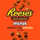 image 2 of Reese's Milk Chocolate Peanut Butter Cups Mini's Unwrapped More To Share Pouch 185g