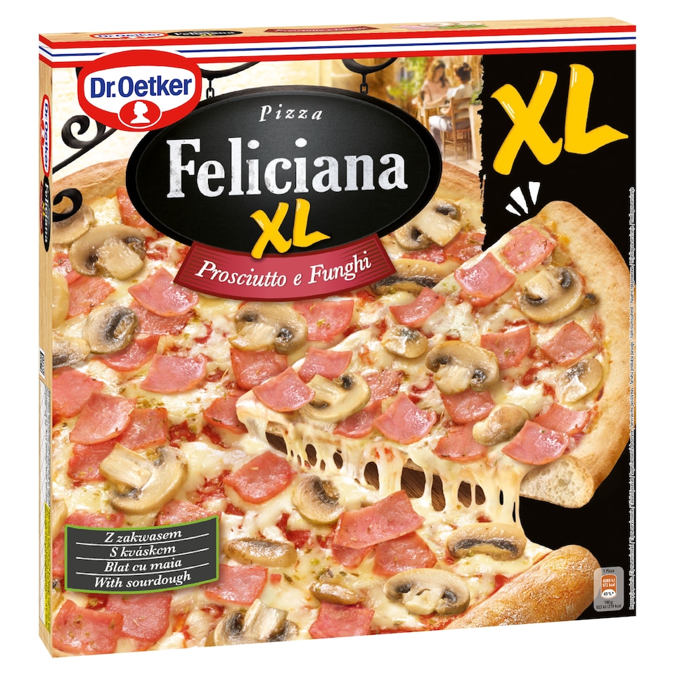 Dr. Oetker Feliciana Pizza Prosciutto e Funghi XL 443 g