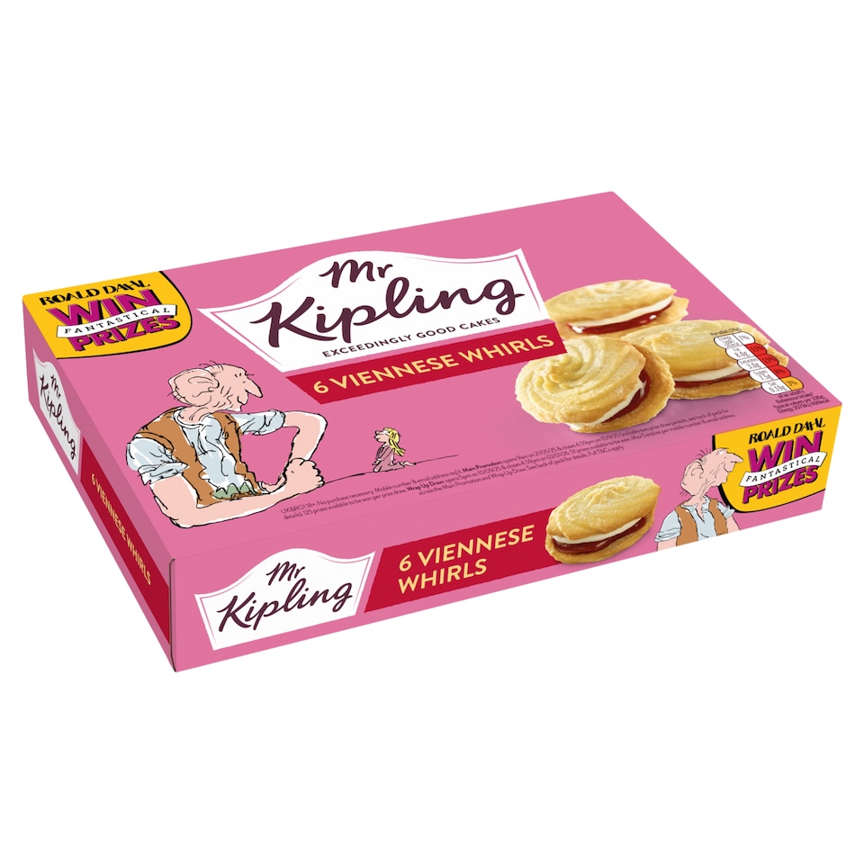 image 1 of Mr Kipling Viennese Whirls 6 Pack