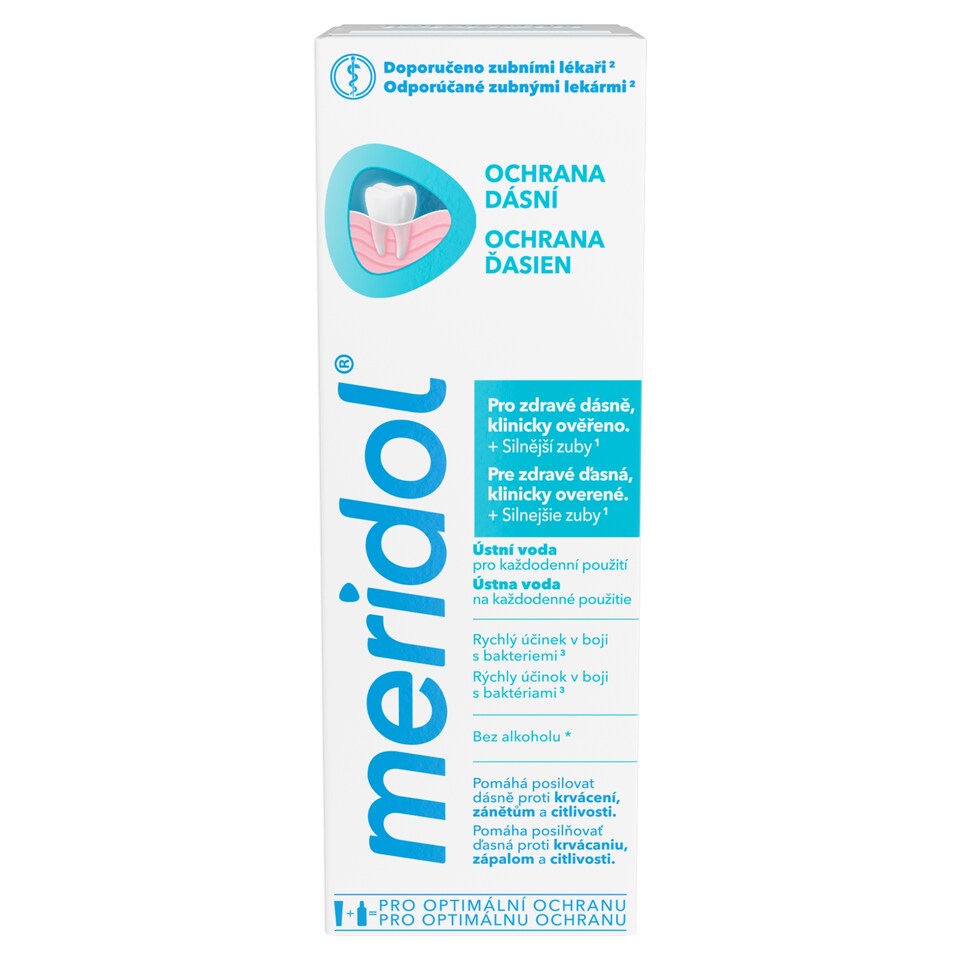 image 1 of meridol Gum Protection Mouthwash 400ml