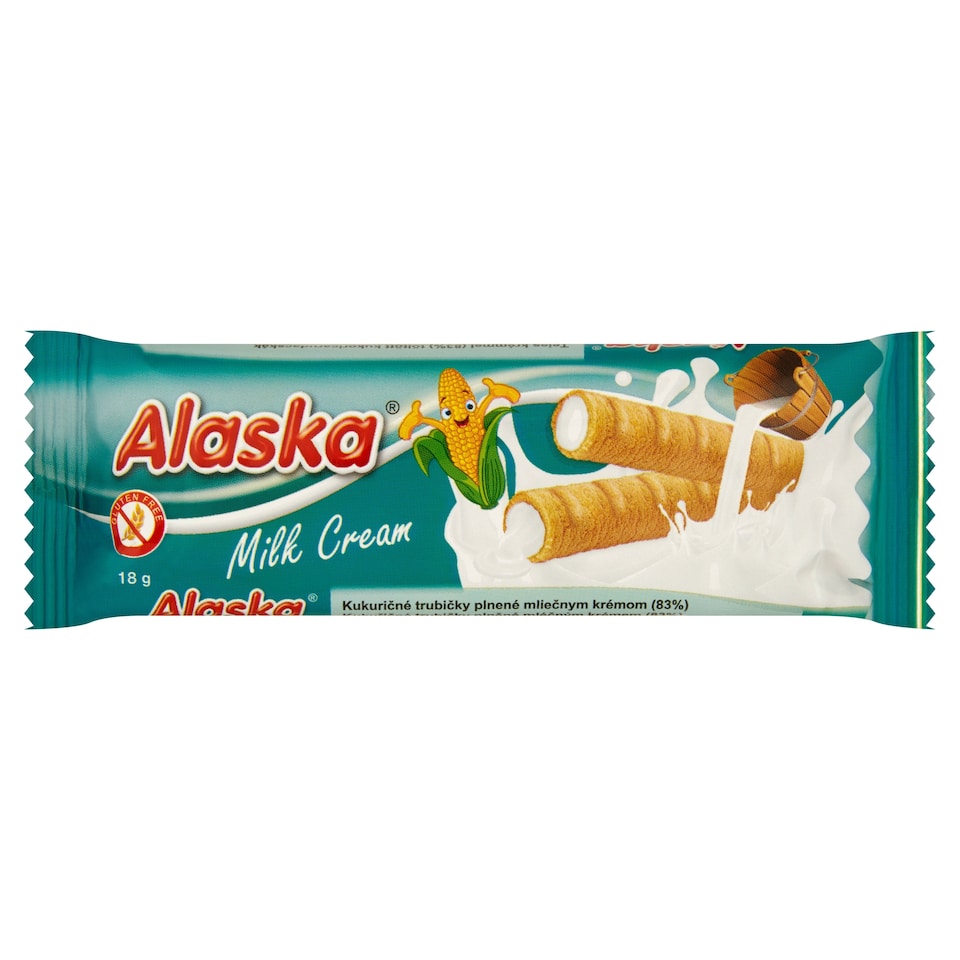 image 1 of Alaska Milk Cream Filled Corn Stick 18 g