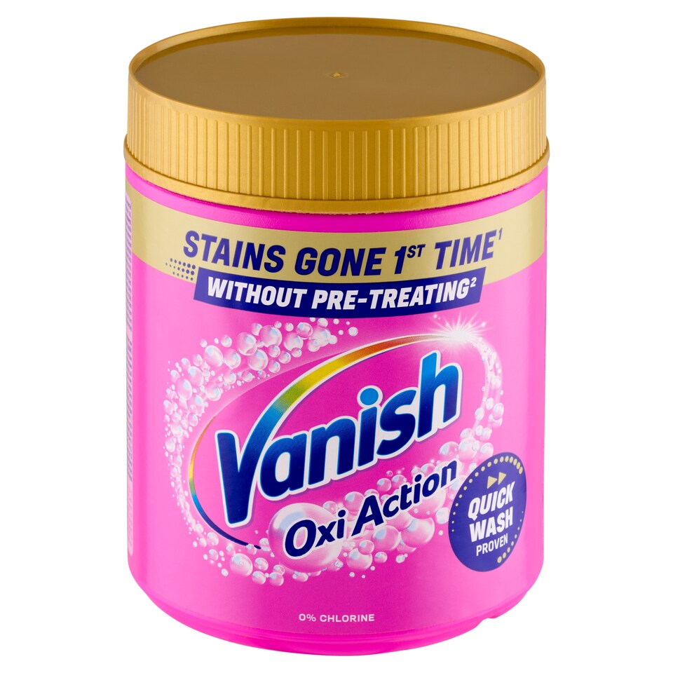 Obrázek 1 pro produkt Vanish Oxi Action Prášek na odstranění skvrn 470g