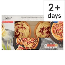 Tesco Finest Pistachio and Raspberry Tart