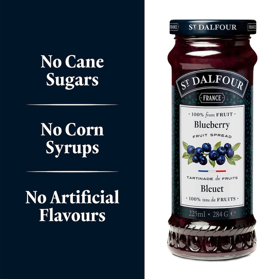 image 1 of St Dalfour Blueberry Spread 284g