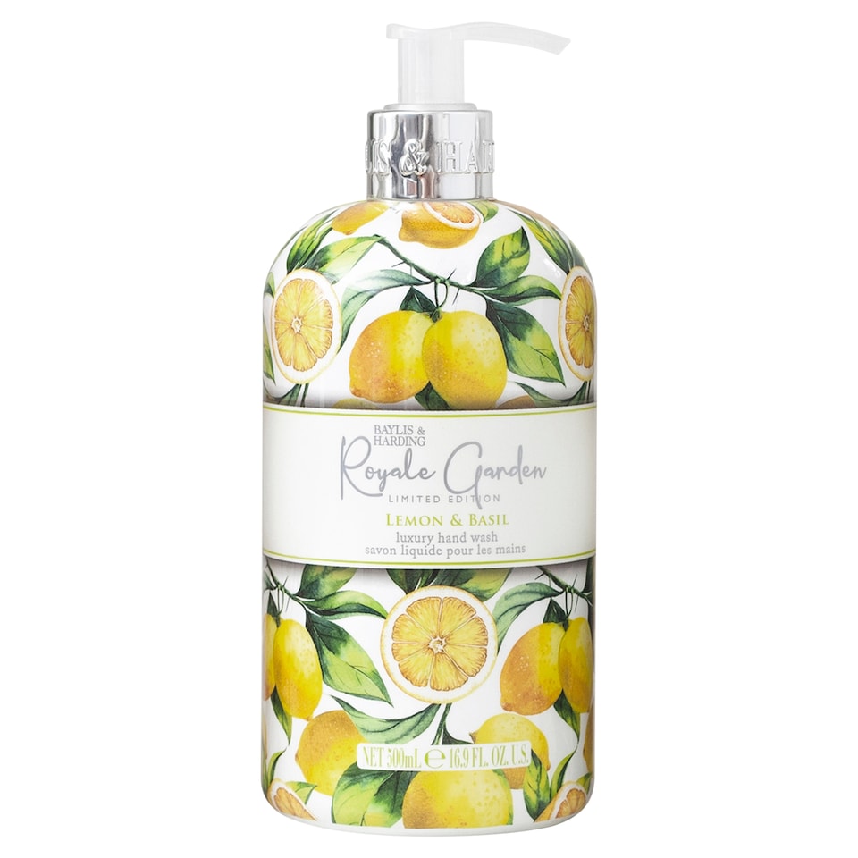 Baylis & Harding Royale Garden Lemon & Basil Hand Wash 500ml