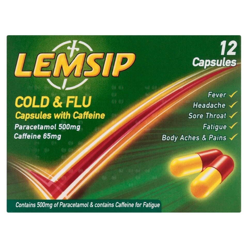 Lemsip Max Relief Capsules 12 Pack