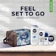 image 3 of NIVEA MEN Feel Set To Go Skincare Gift Set