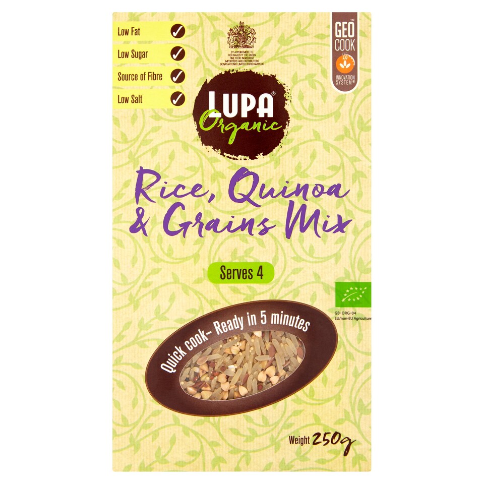 Lupa Organic Rice, Quinoa & Grains Mix 250g