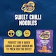 image 2 of Blue Dragon Sweet Chilli Noodles Ready Meal 250g