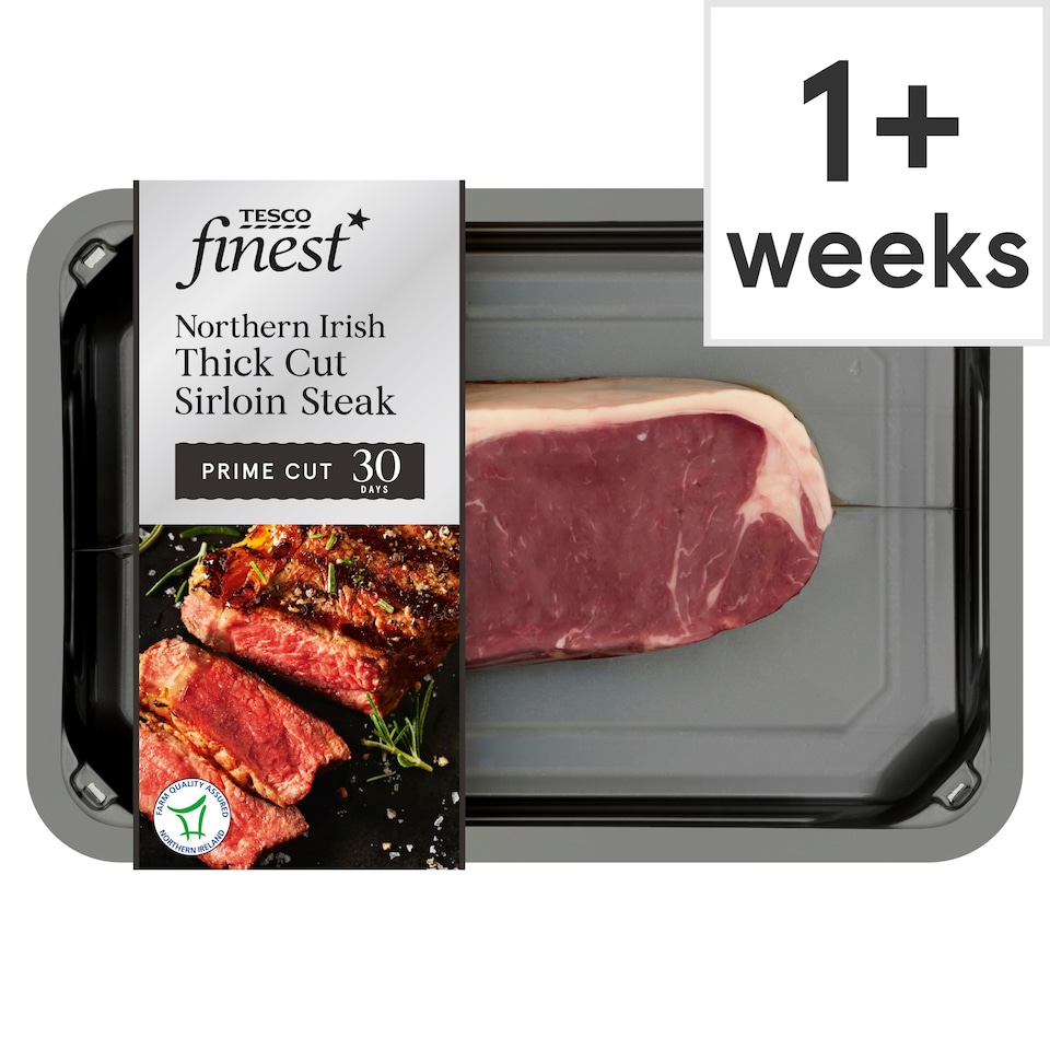 Tesco Finest Thick Cut Sirloin Steak 350G