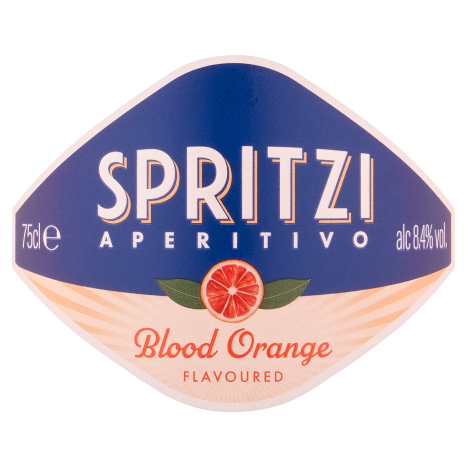 image 1 of Spritzi Sparkling Blood Orange Flavoured Aromatised Wine-Based Drink 750 ml