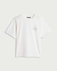 image 4 of F&F Active EVERYHOUR Pure Cotton Pilates Club Oversized Fit T-Shirt in Cream