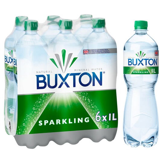 Buxton Sparkling 6X1litre Tesco Groceries