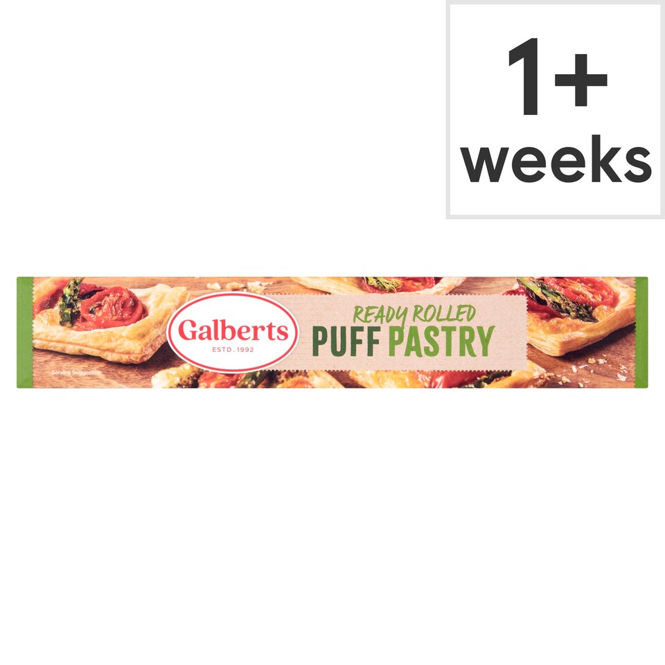 Galberts Ready Rolled Puff Pastry 320G