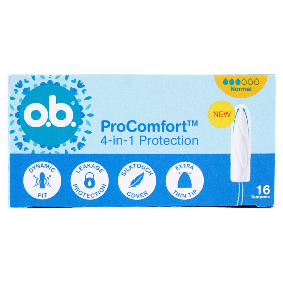o.b. ProComfort Normal Tampons 16 pcs