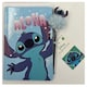 image 2 of Disney Stitch & Angel A5 Notebook and Fluffy Pen Assortment Christmas Gift