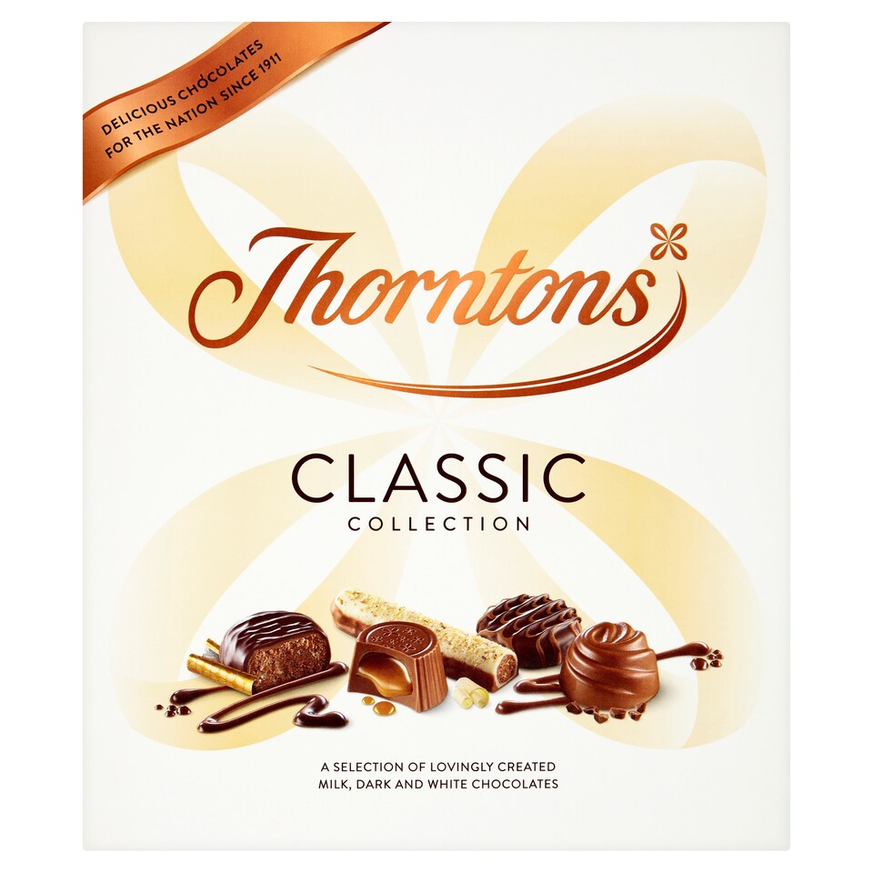 image 1 of Thorntons Chocolate Classic Milk Dark White 248G
