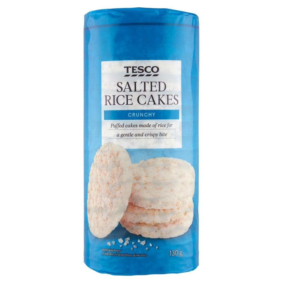Tesco Ryžové chlebíčky solené 130 g