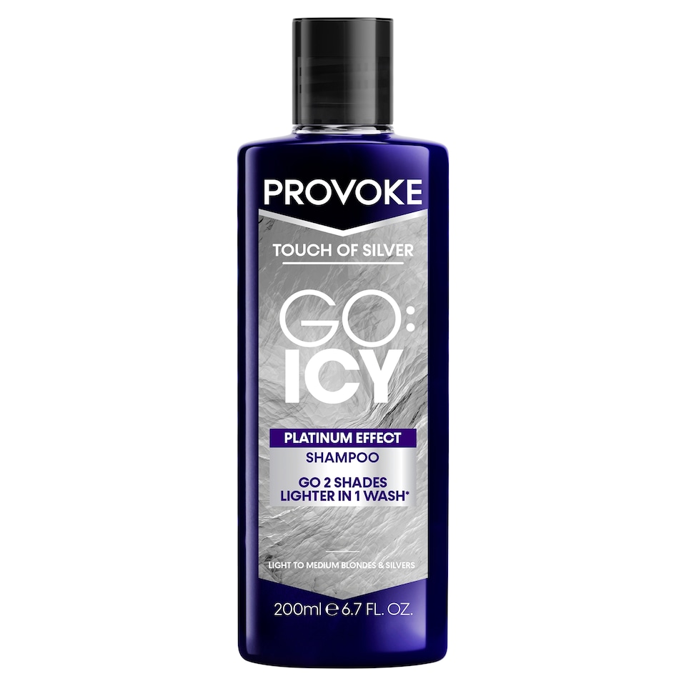 image 1 of Provoke Touch Of Silver Go Icy Shampoo 200ml