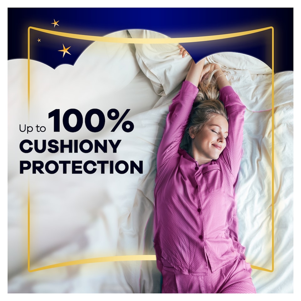 image 1 of Always Maxi Size 3 Night Sanitary Towels 9 Pack