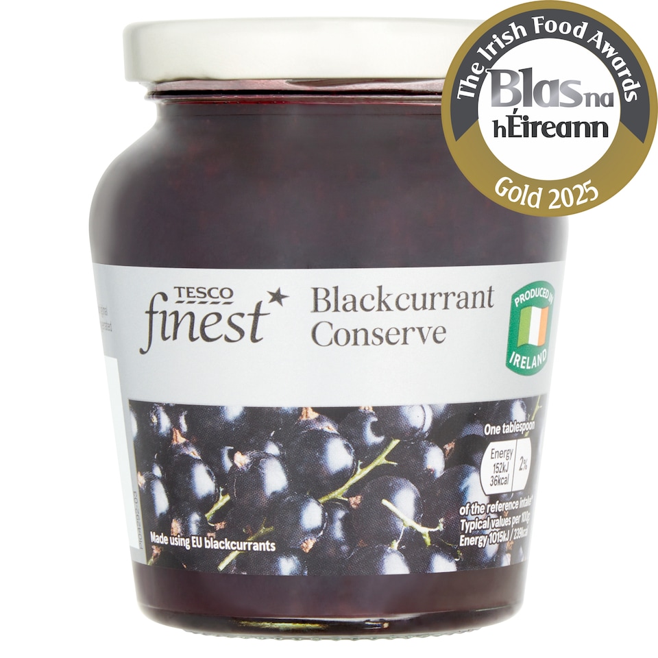 Tesco Finest Blackcurrent Conserve 320G