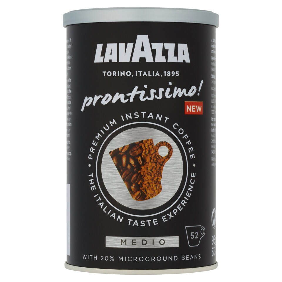 Lavazza Prontissimo Classico Premium Instant Coffee 95G