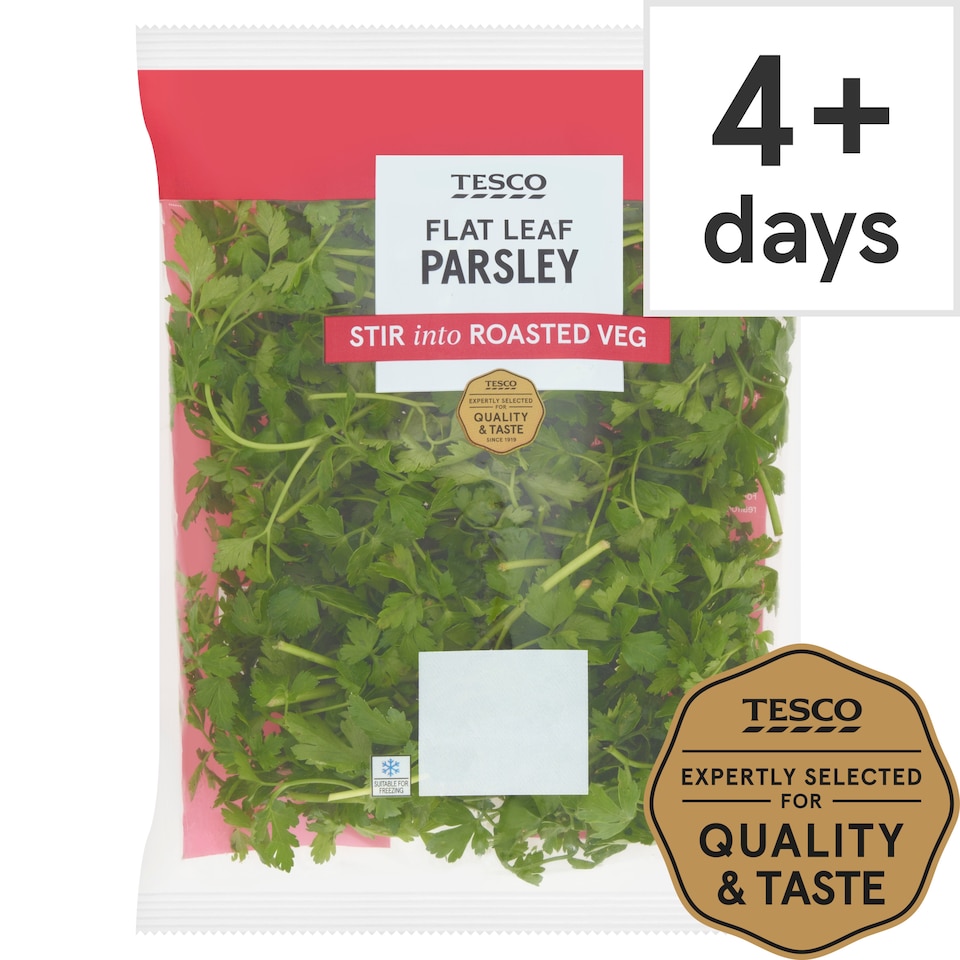 image 1 of Tesco Flat Leaf Parsley 100G
