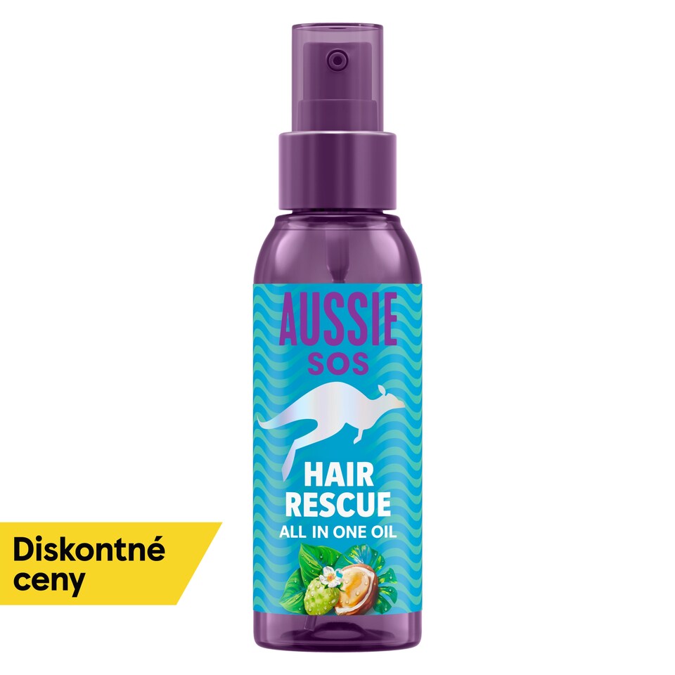 obrázok 1 z Aussie SOS Hair Rescue All In One Vlasový Olej 100 ml Hydratované Vlasy Až 100 Hodín