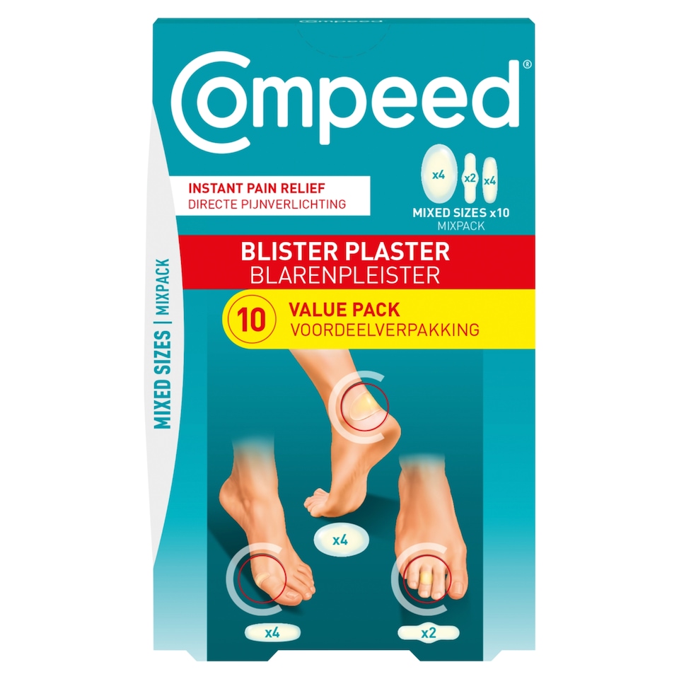 image 1 of Compeed Blister Plasters Mixed x10